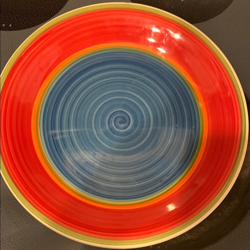 Royal Norfolk vintage colorful Dinner Plate - Picture 6 of 6